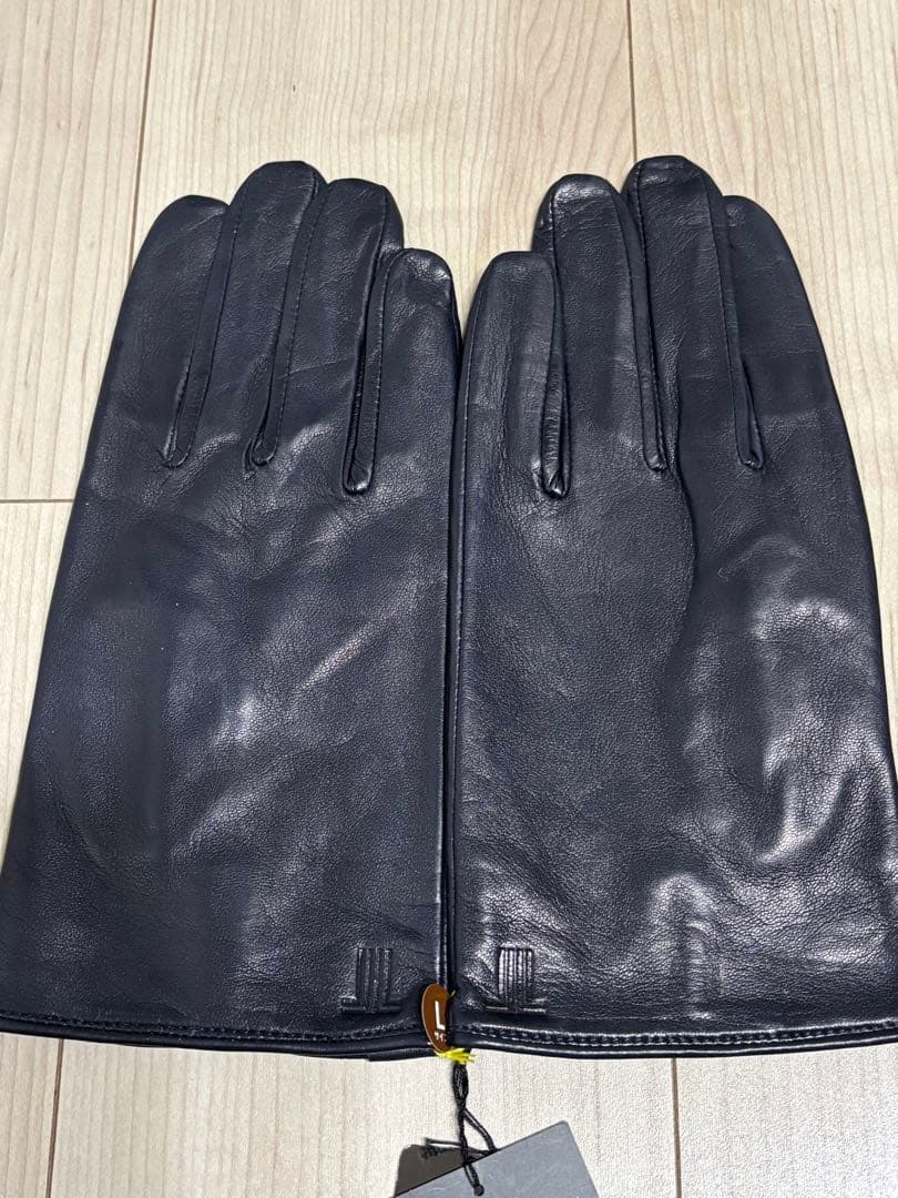 366新品LANVIN COLLECTIONランバン羊革ラムレザー手袋スマホ対応