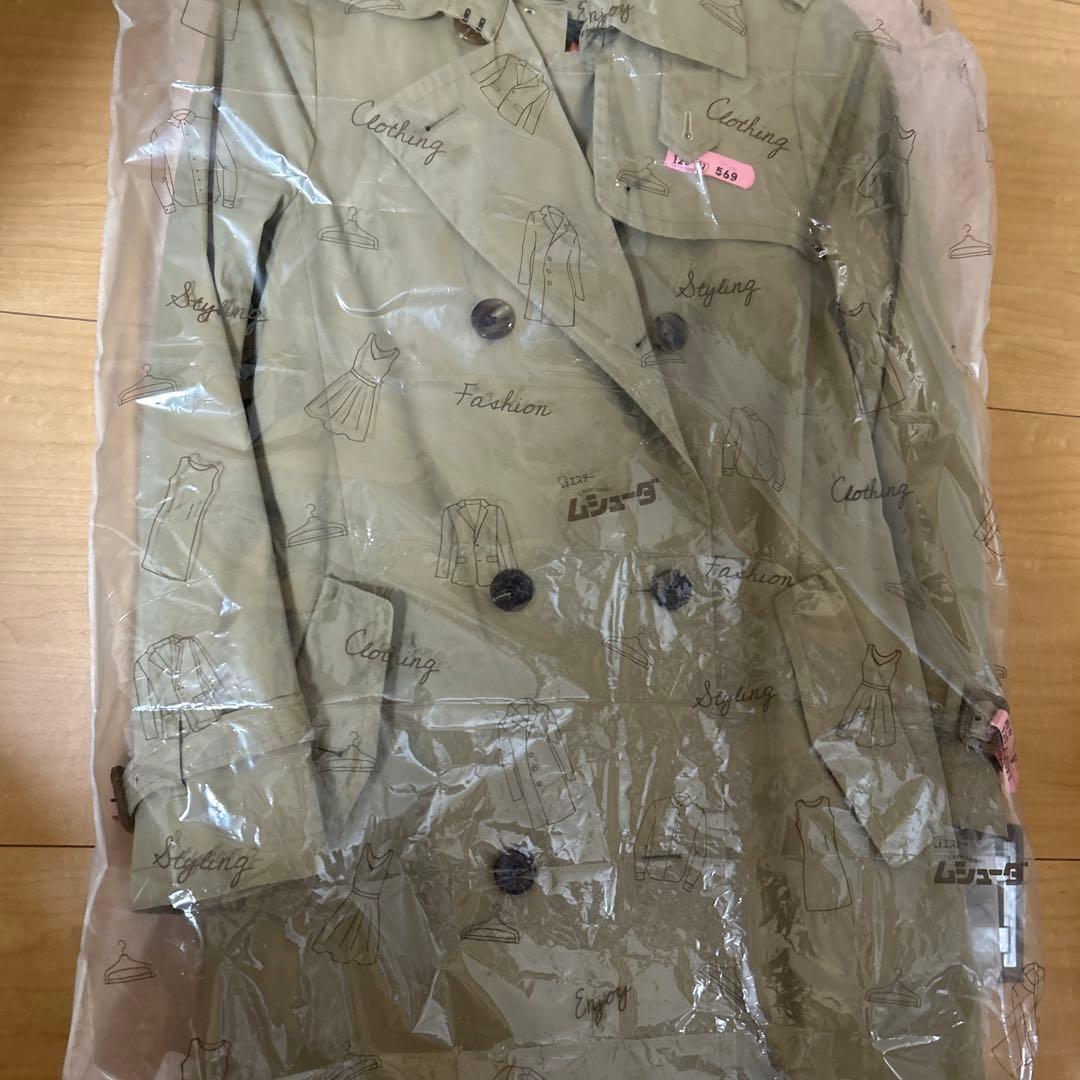 コットンポリエステルギャバジン トレンチコート トゥモローランド定価79200円