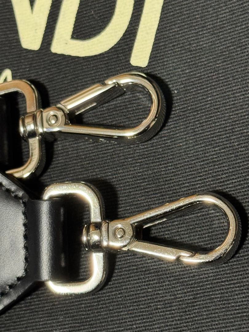 FENDI FF スクエア ショルダーバッグ ブラック