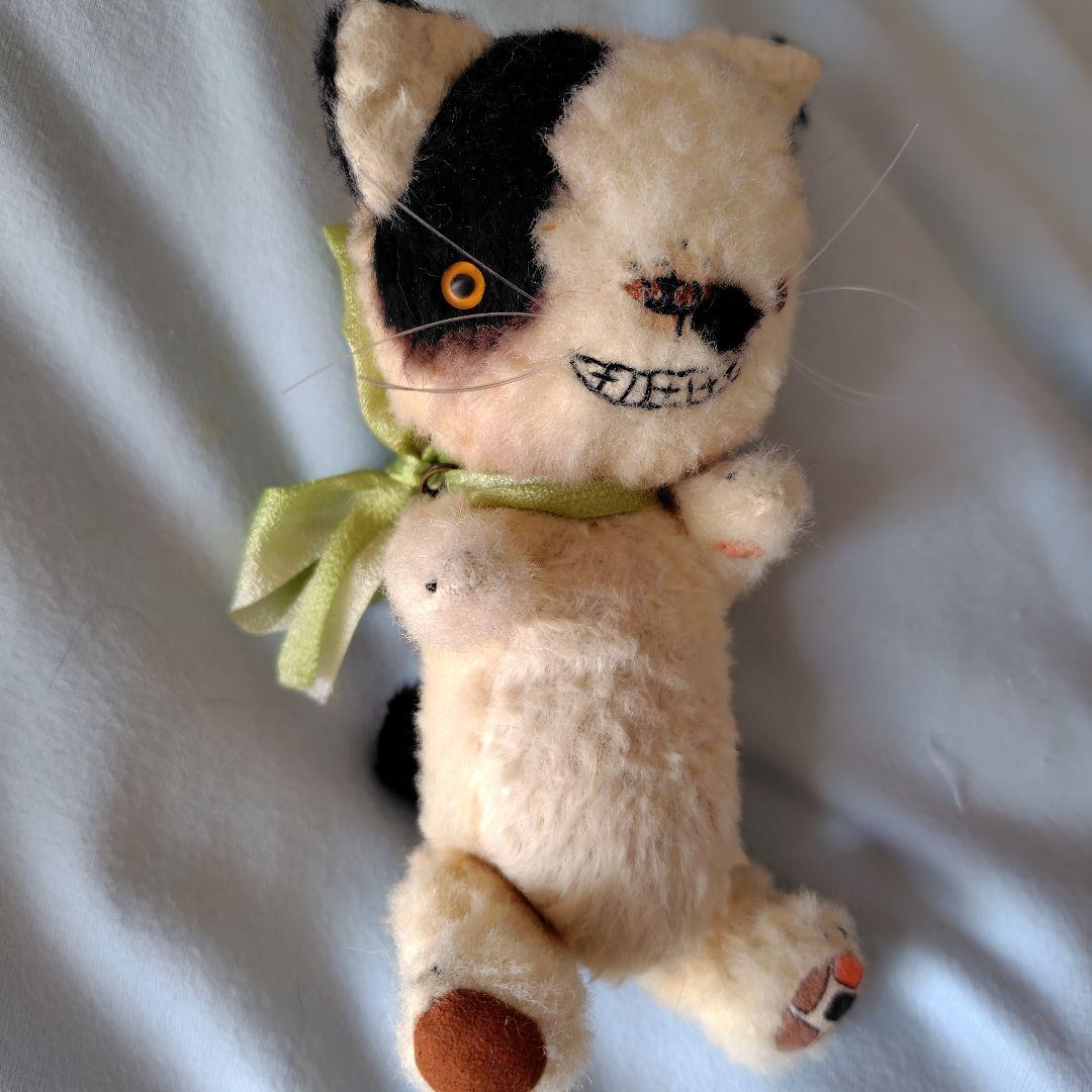 テディベア作家 ハンドメイド 猫 ぬいぐるみ