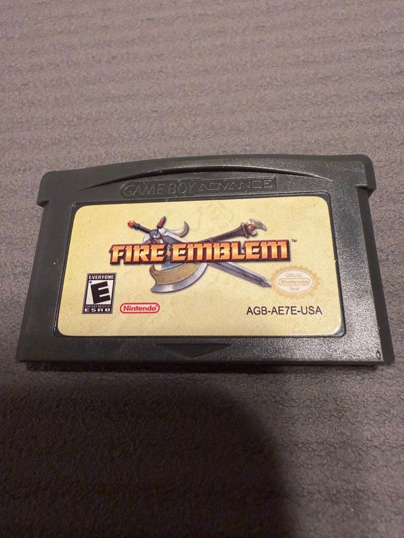 ファイアーエムブレムGBA3部作　海外ROM3点セット