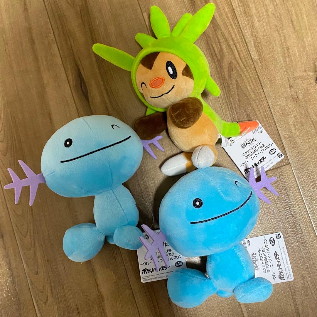 ポケットモンスター ぬいぐるみ13個まとめ売り ほぺぴた、くつろぎタイム、など