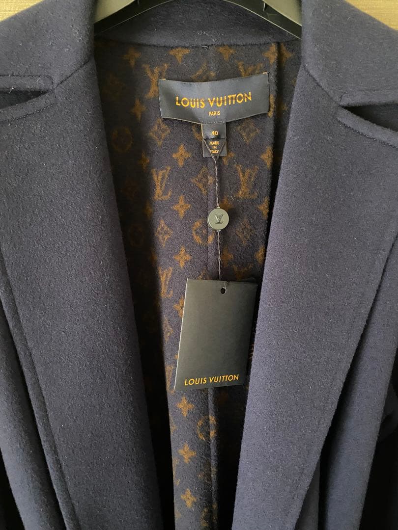 未使用 LOUIS VUITTON ルイヴィトン size40 ロングコート