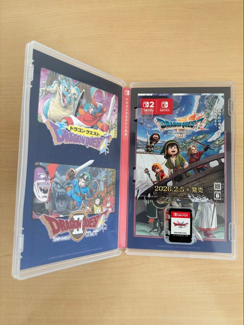Nintendo switch ドラゴンクエスト1&2　ドラゴンクエストI＆II