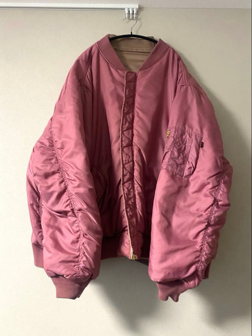 VETEMENTS デムナ期 18AW alpha ma-1 bomber