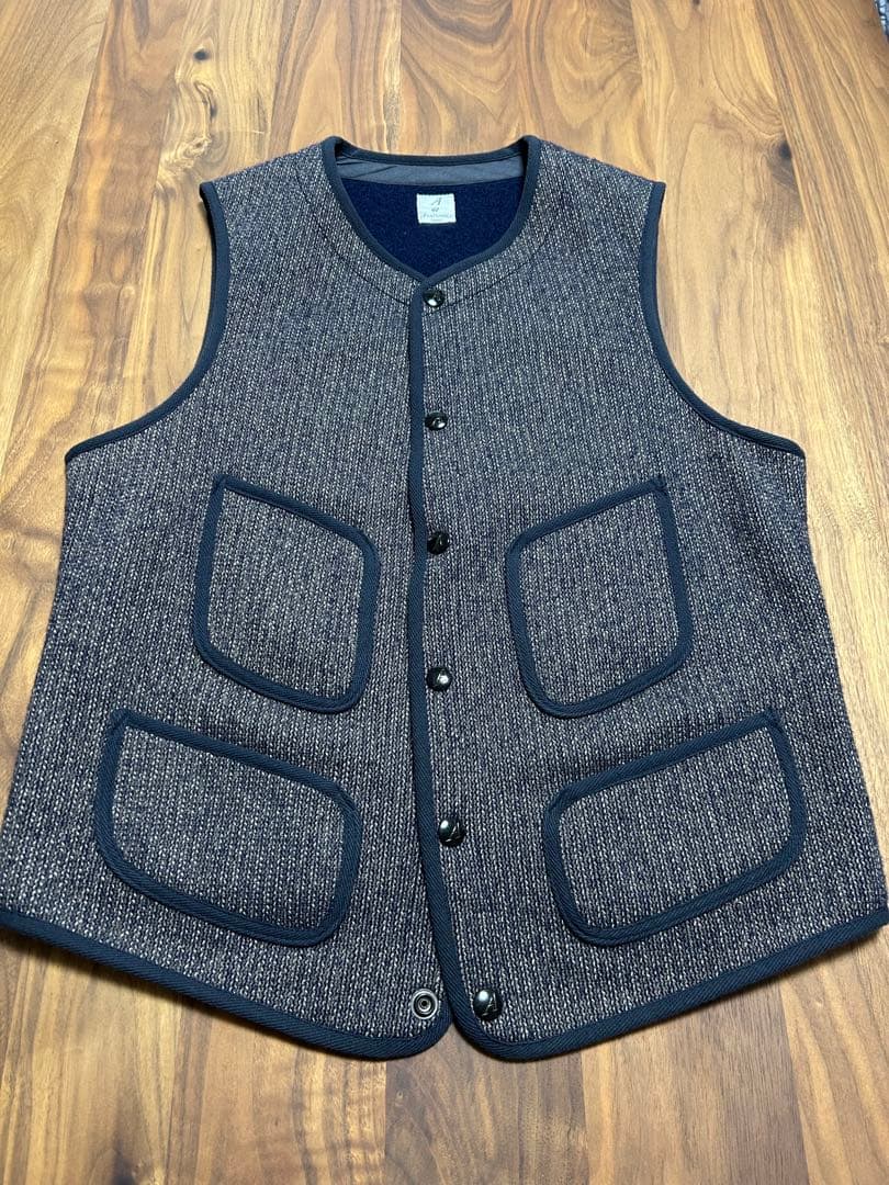 【希少/美品】anatomica ビーチクロス ベスト 40