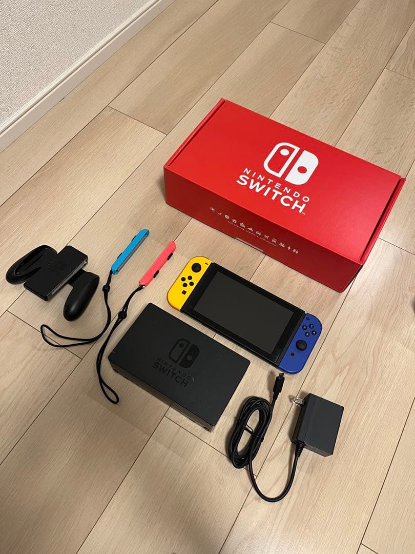 Nintendo Switch 本体　リングフィットセット SDカード付き