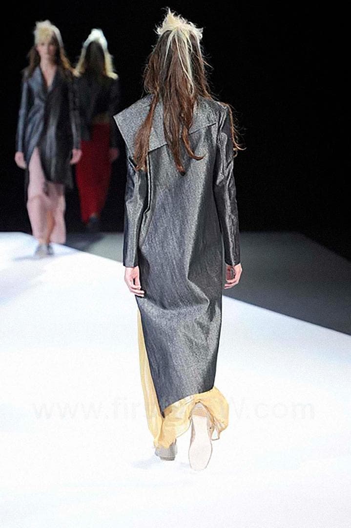 新品未使用 Yohji Yamamoto FEMME アシンメトリー コート 2