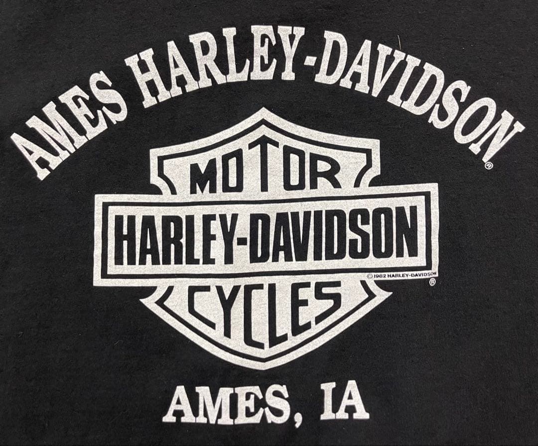 し*け様 Harley-Davidson 鷲と炎 90s Tシャツ