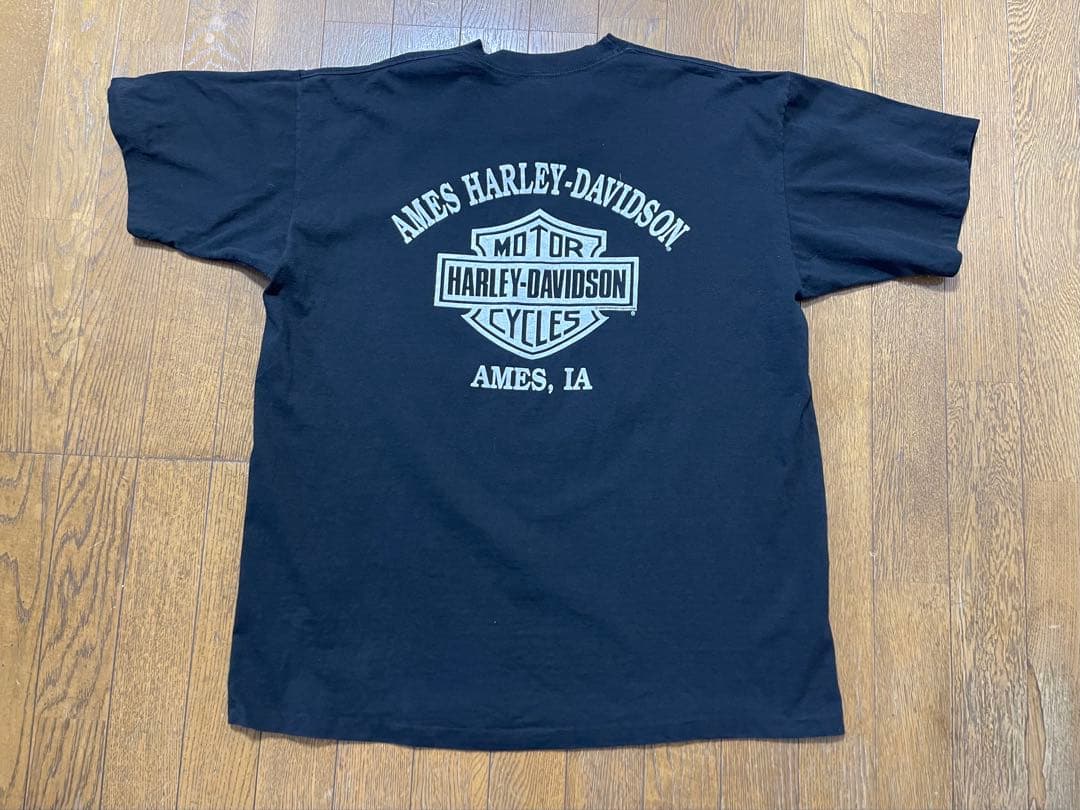 し*け様 Harley-Davidson 鷲と炎 90s Tシャツ
