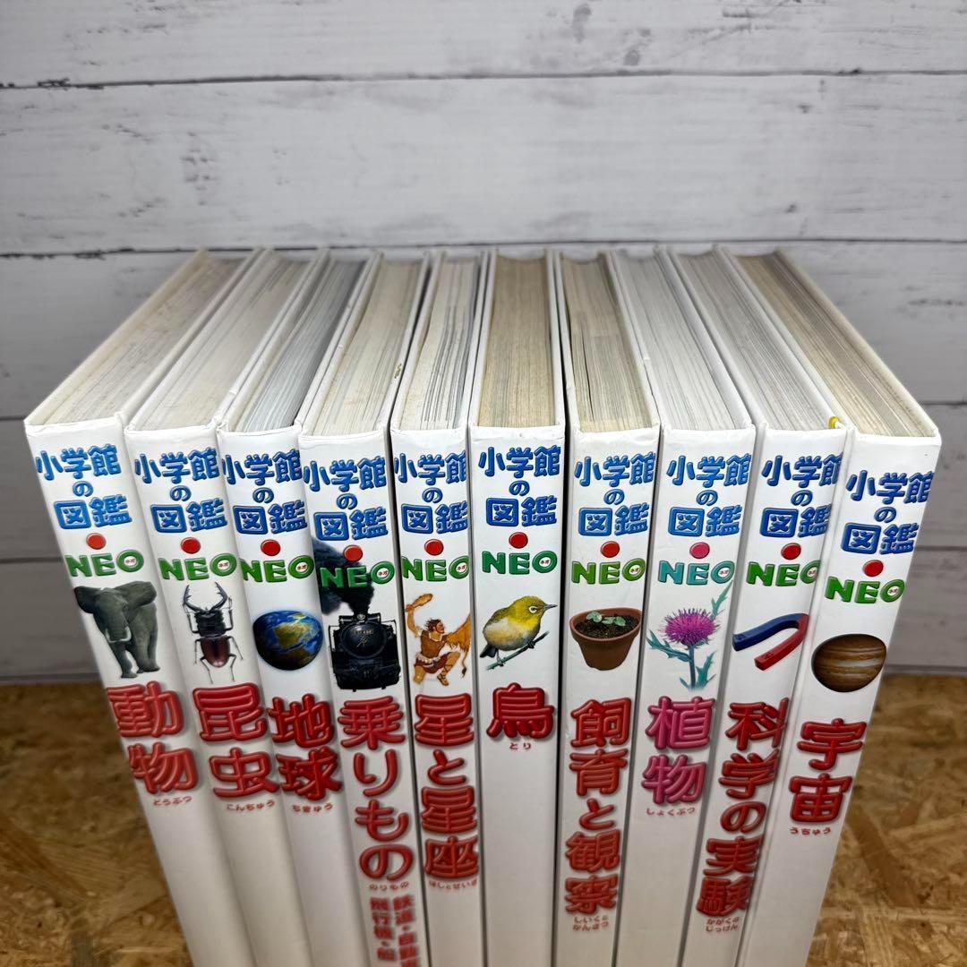 小学館の図鑑 NEO 10冊 セット