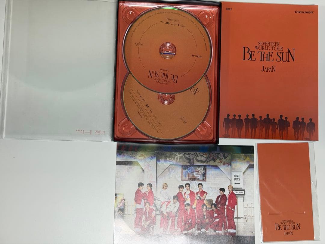 SEVENTEEN セブチ BE THE SUN JAPAN DVD