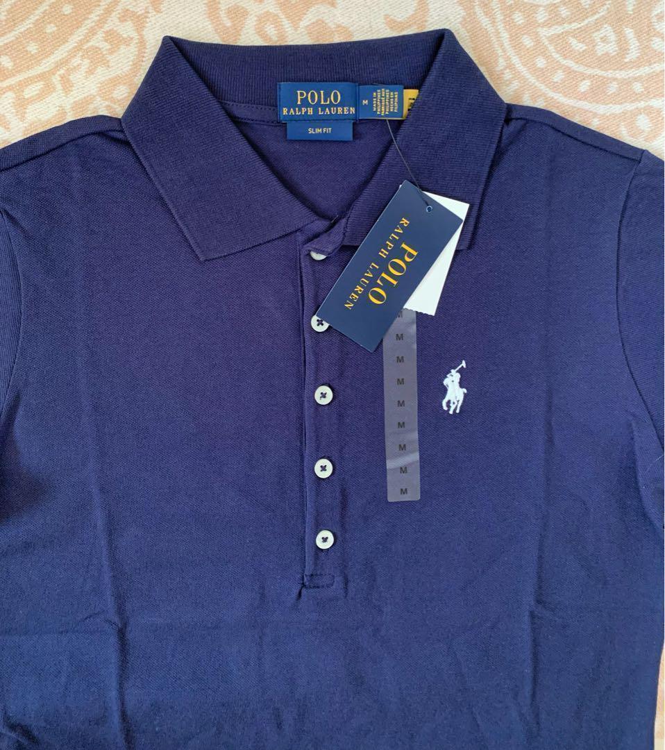 ★新品タグ付き＃Polo Ralph Lauren#ネイビー#半袖ポロシャツ#M