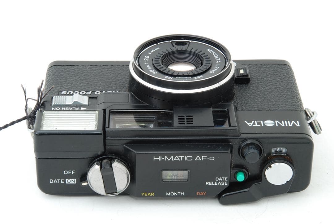 【良品】MINOLTA HI-MATIC AF-D 38mm F2.8　完動品