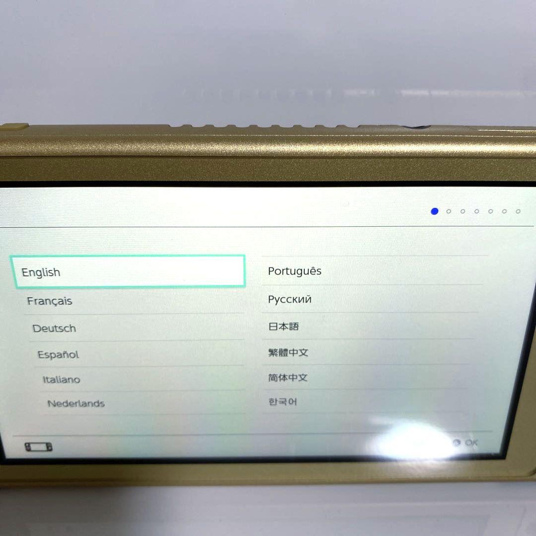 極美品　Switch Switch Lite本体 ハイラルエディション