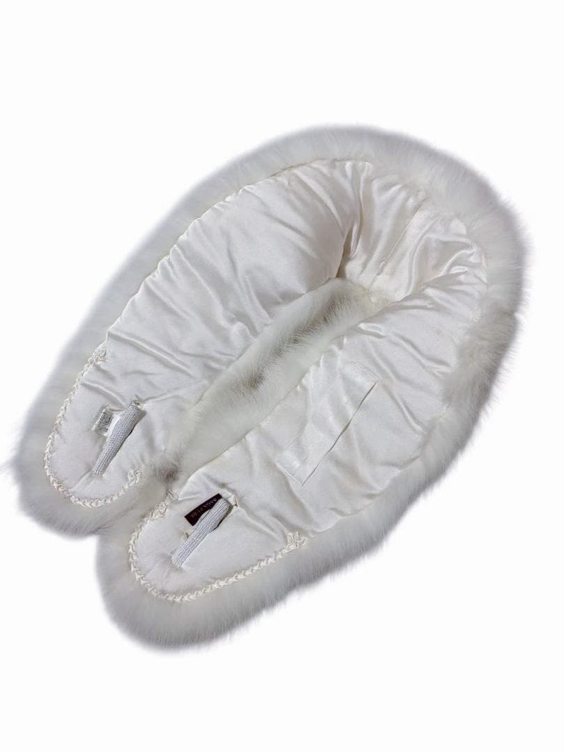 美品 SAGA FURS フォックスファー 中綿入り 肉厚◎ ストール ショール