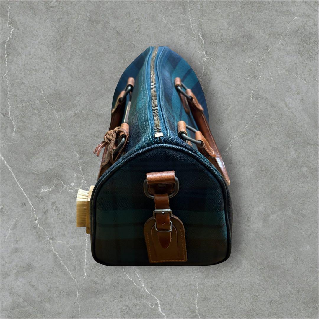 美品　Polo Ralph Lauren チェック柄ミニ　ボストンバック
