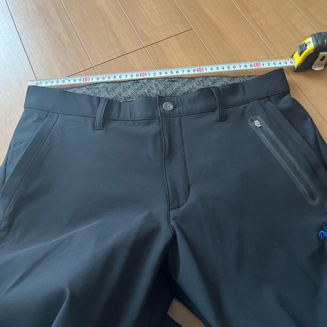 ルコック ブラックゴルフパンツ 88
