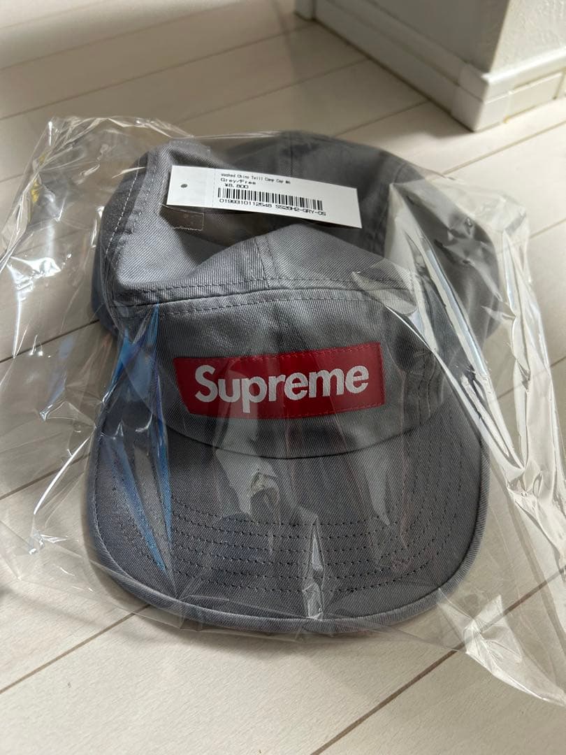 帽子 Supreme Washed Chino Twill Camp Cap 26ss