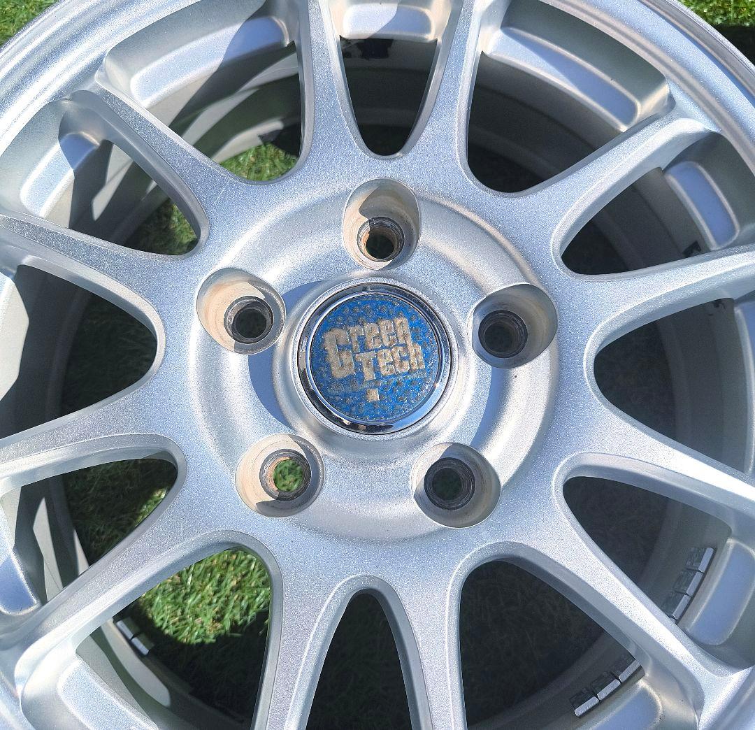 ［ケビン］　GreenTech アルミホイール　15×6J +50 ②