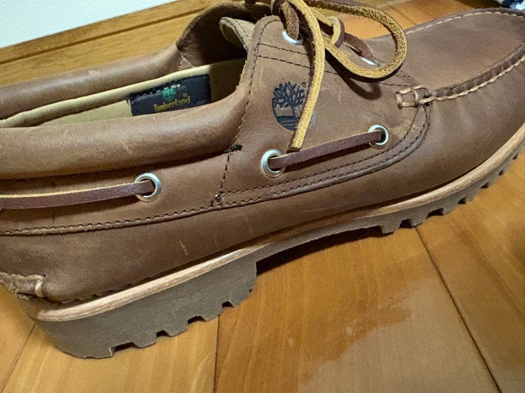 【美品】Timberland 3eye classic モカシン ブラウン 箱付