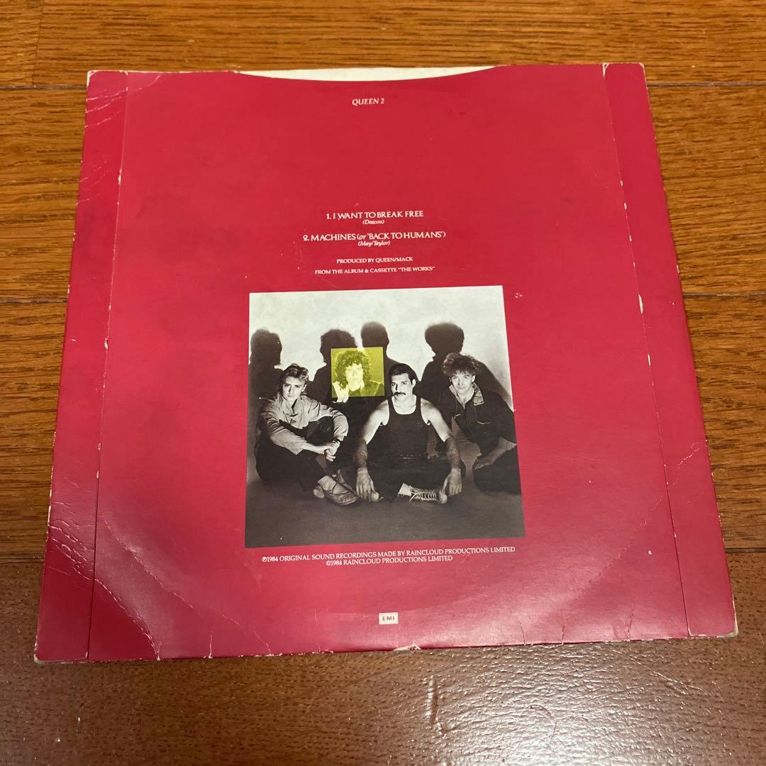 QUEEN クィーン　I WANT TO BREAK FREE 7インチ
