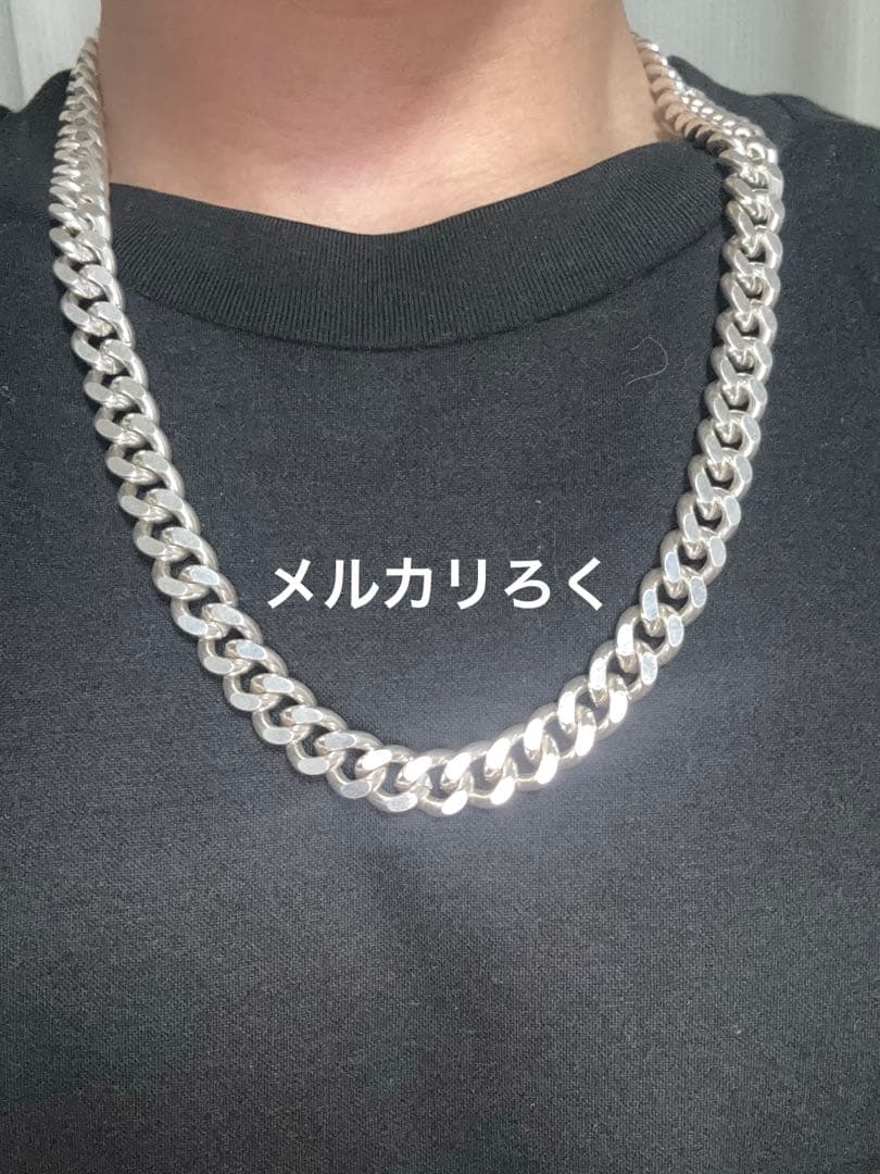 重厚 80sヴィンテージ シルバー925 刻印 喜平 ネックレス b-boy