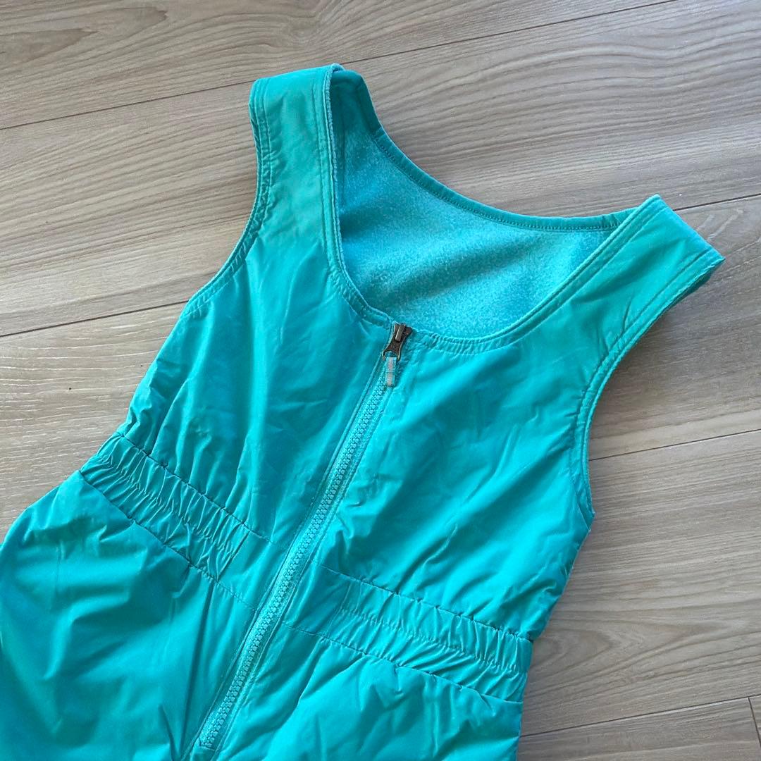 Columbia キッズスキーウェア ターコイズ/ピンク XS 120-130