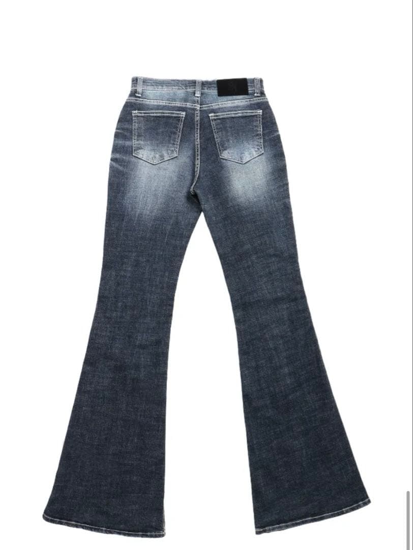 SYNERJYN CAT WASHING DENIM PANTS ムシンサ