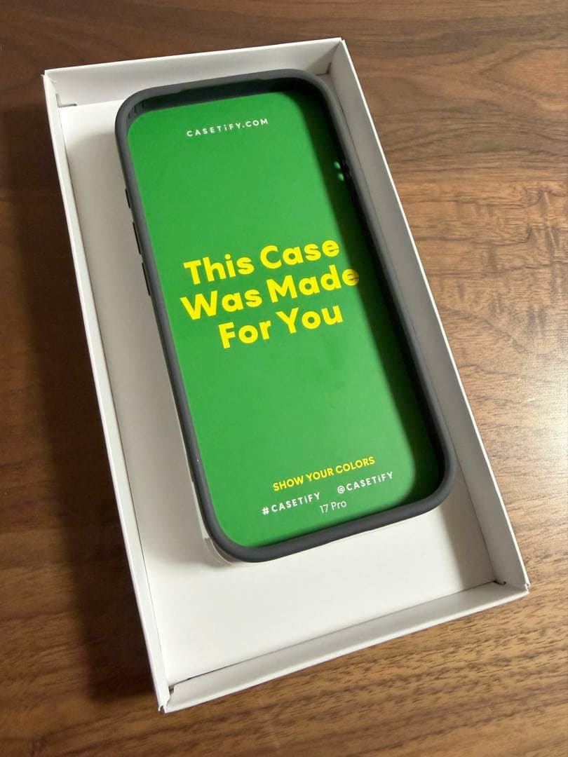 CASETiFY メタルウェーブケース iPhone17Pro用