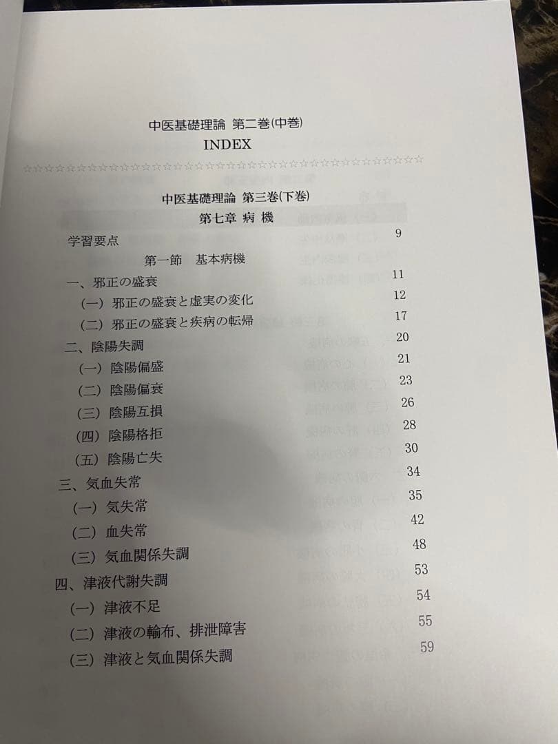 中医基礎理論 下巻 西川 修