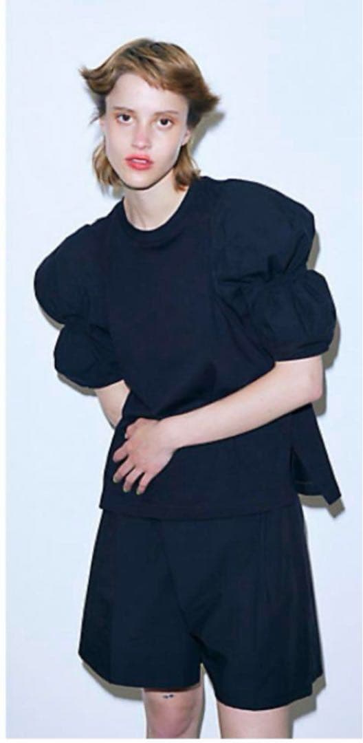 nagonstans ナゴンスタンス パフスリーブ Tシャツ