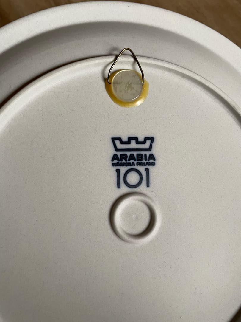 限定　arabia クリスマスプレート　101周年