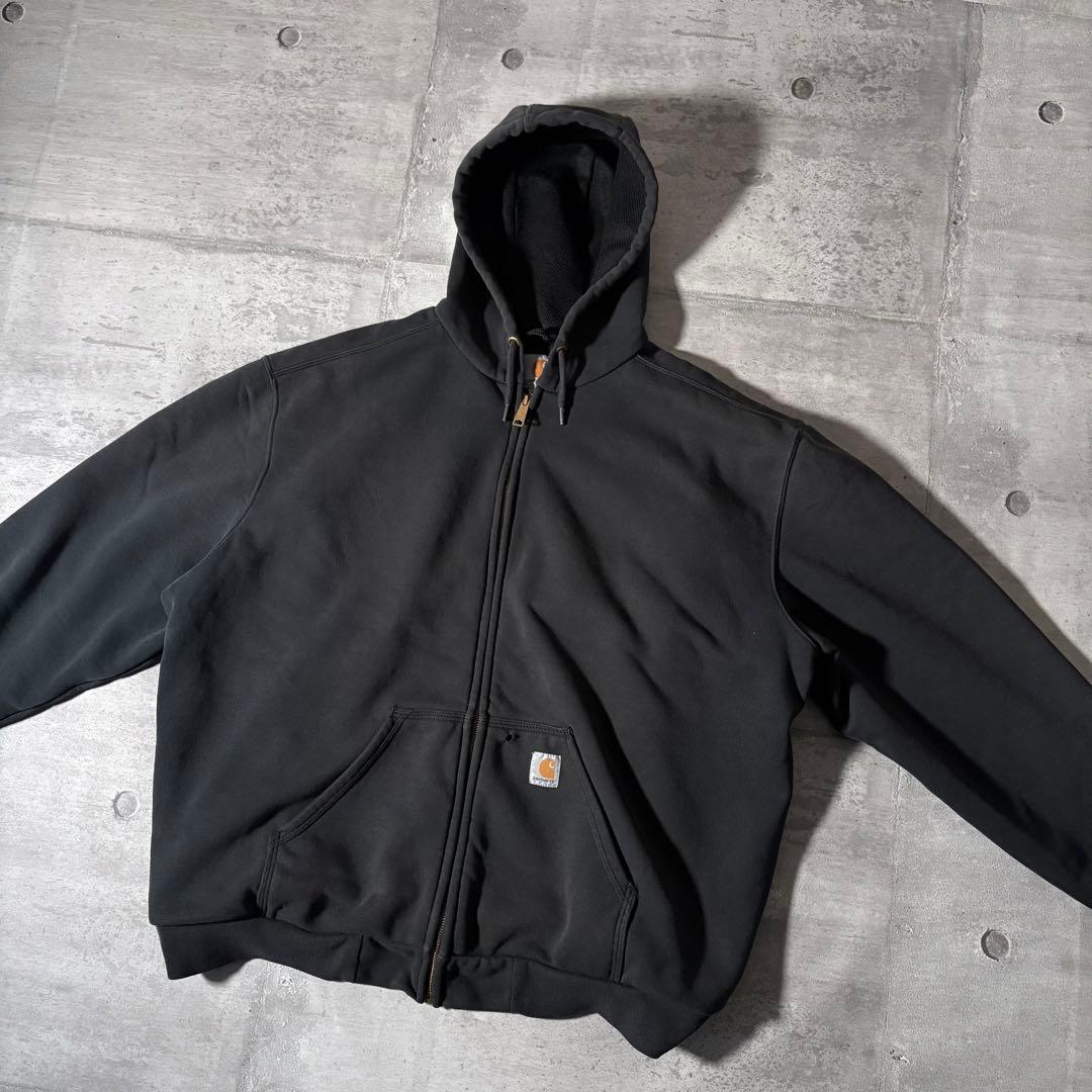 ジャケット・アウター Carhartt thermal liner zip up hoodie y2k