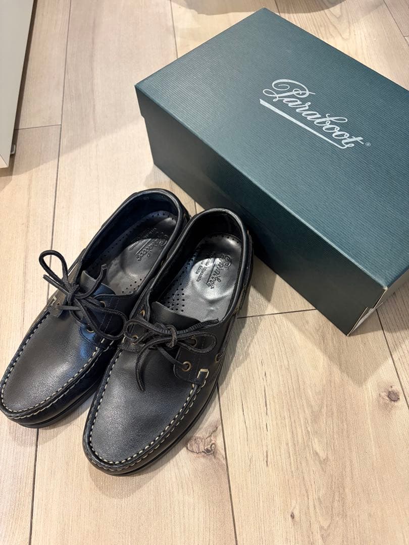 PARABOOT パラブーツ BARTH / NOIR UK 7.5