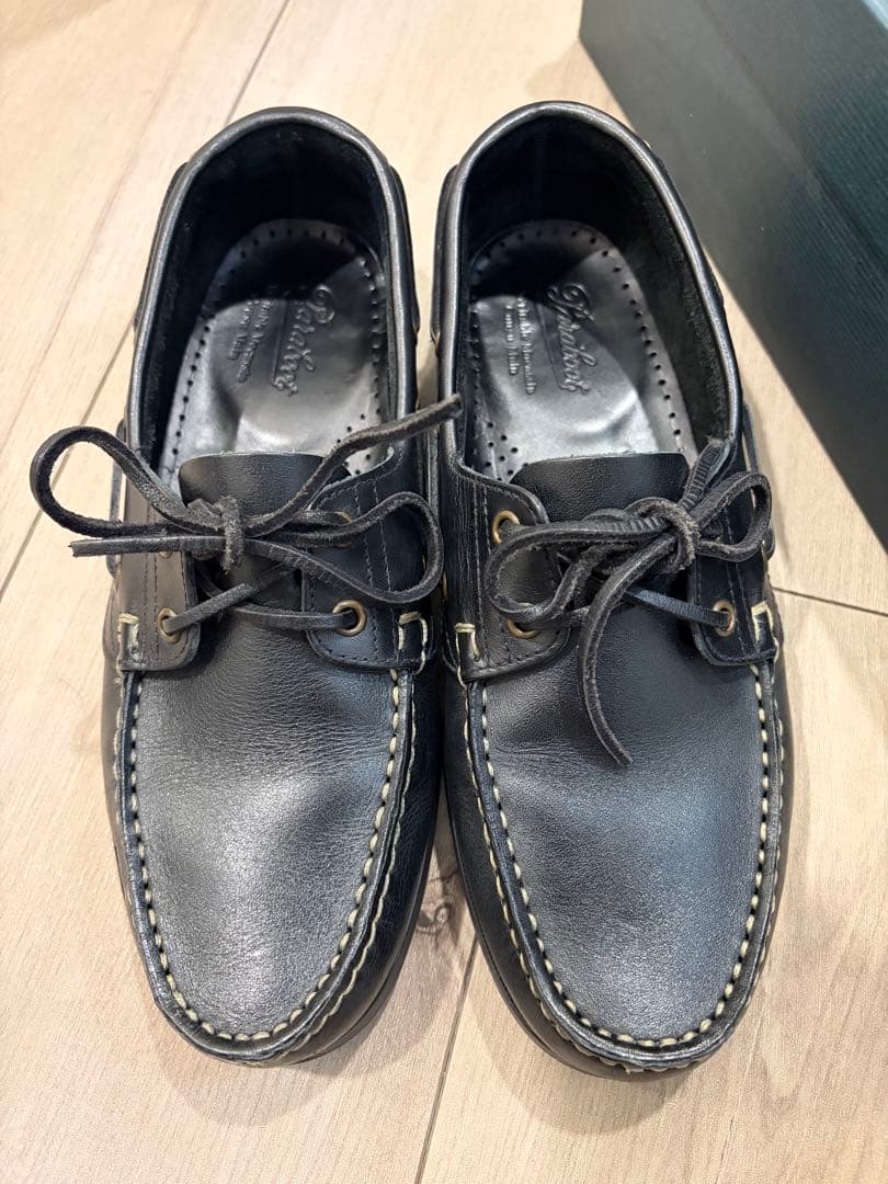 PARABOOT パラブーツ BARTH / NOIR UK 7.5
