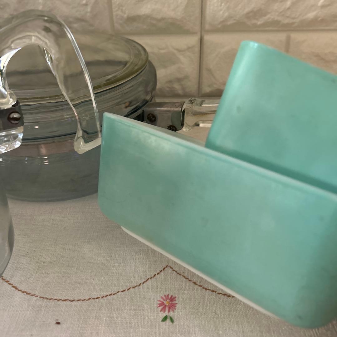 ゆとろさま専用　オールドパイレックスパーコレーター