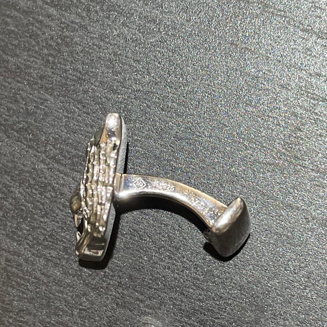 ダンヒル dunhill カフス タイガーモチーフ シルバー silver925