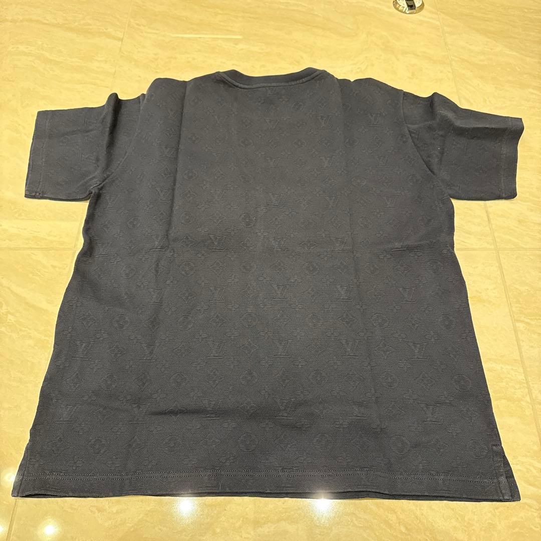 ルイヴィトン　ネイビー Tシャツ フロントポケット付き