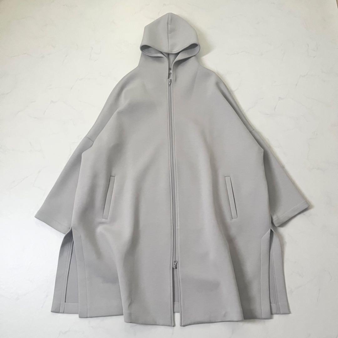 美品　ビアズリー　ダンボールフーディ　近年　フリーサイズ　グレージュ