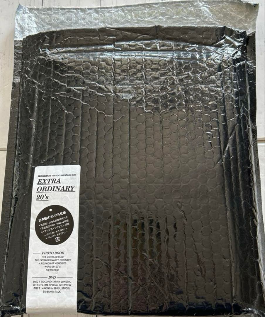 BIGBANG EXTRAORDINARY 20'sDVD 日本盤オリジナル仕様