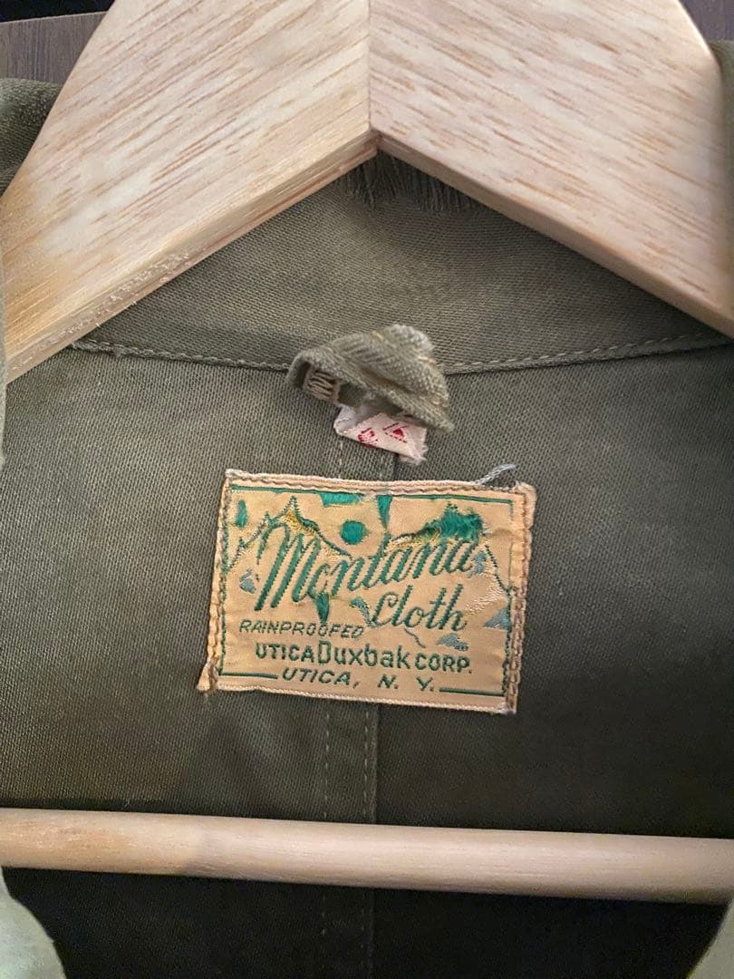 50s〜60s Utica Duxbak montana cloth XL相当