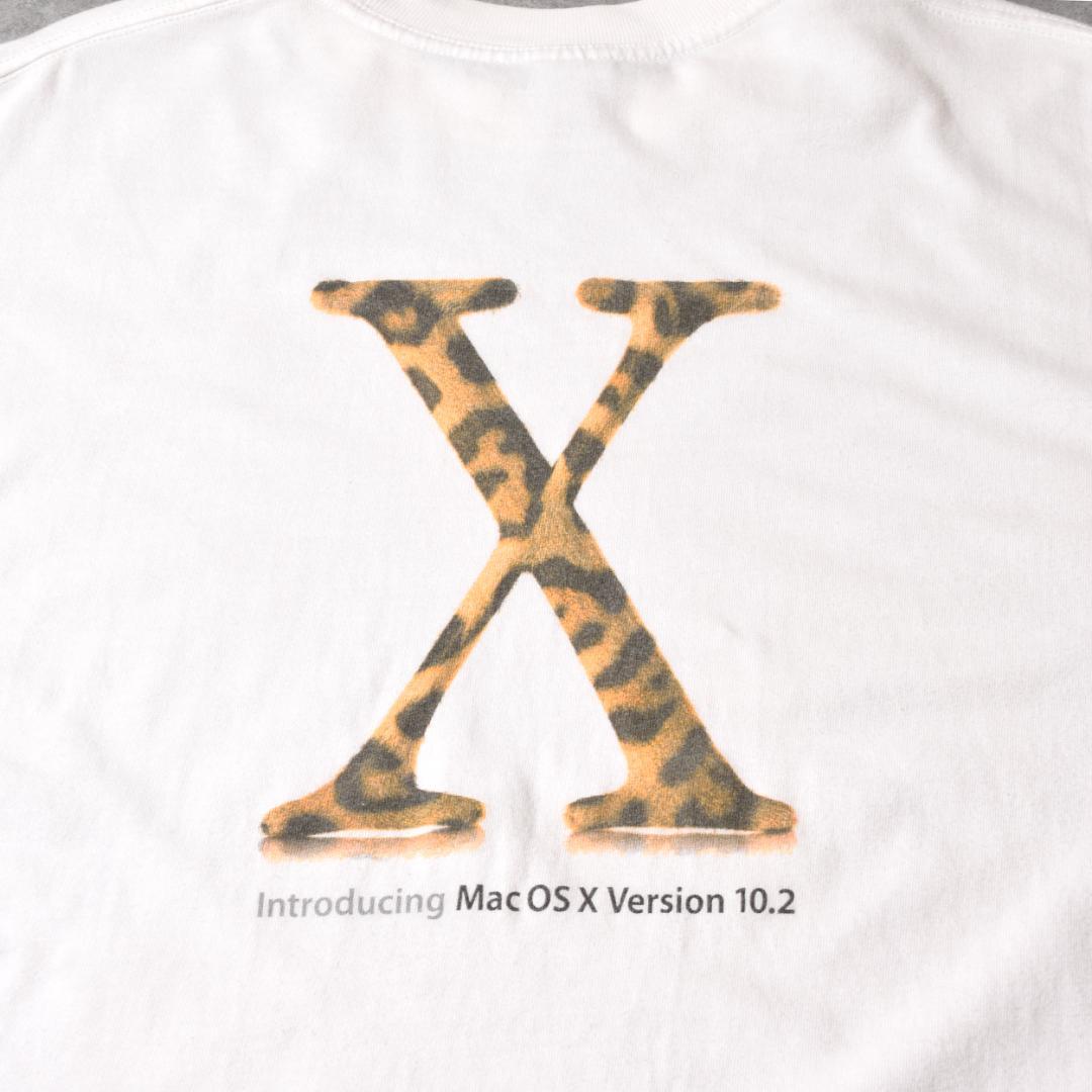 02's Apple ヴィンテージ Tシャツ ホワイト L アップル macos