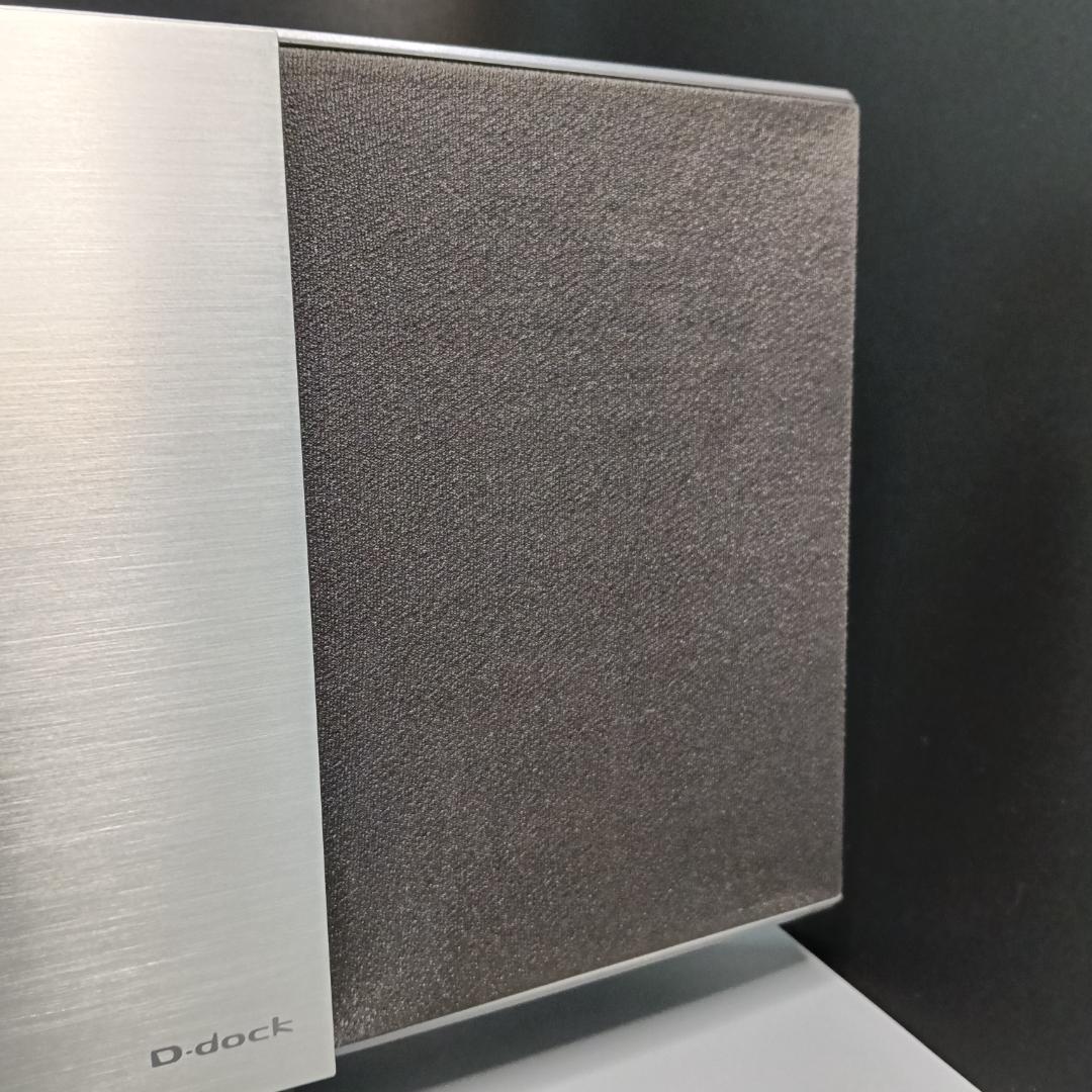 パナソニック SC-HC3-S コンパクトステレオシステム D-dockシルバー