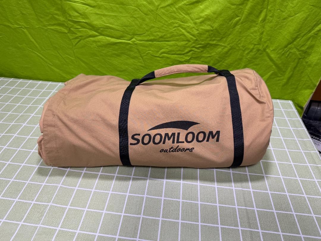 Soomloom レクタタープ 400x490cm焚き火可ポリコットンTCタープ