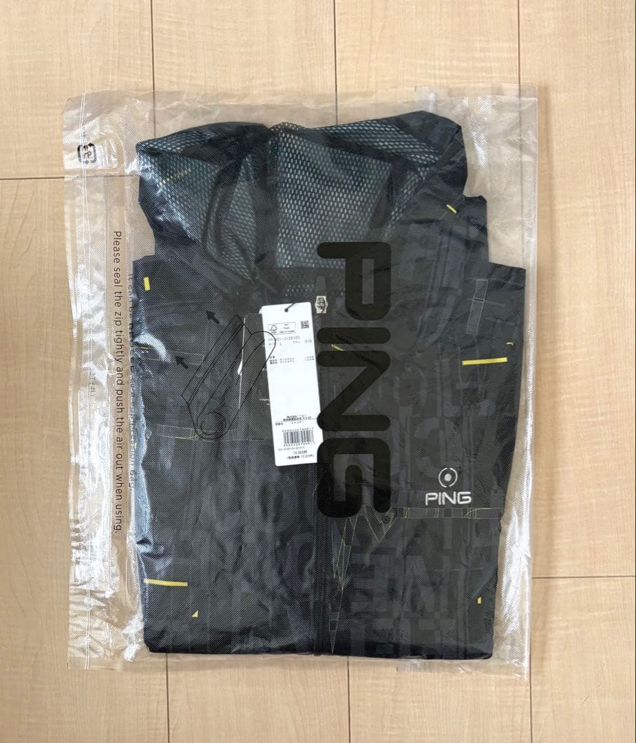 最終値下げ❕【新品/未着用】PING ピン ゴルフ フルジップブルゾン 黒