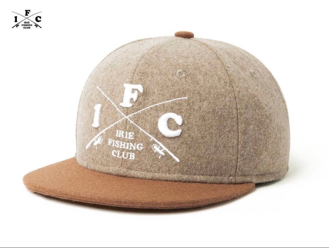 アイリーフィッシングクラブ-MELTON 2TONE CAP-