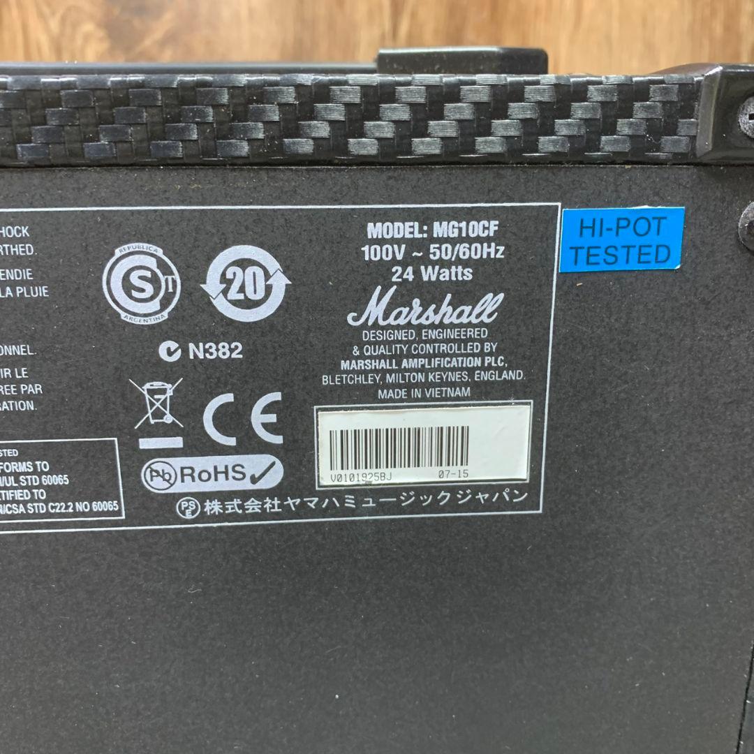 J743 Marshall マーシャル MG10CF アンプ