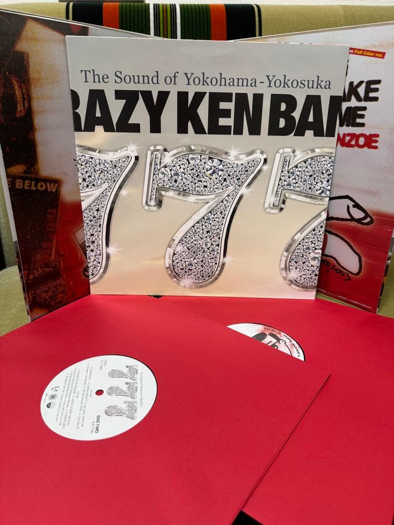 CRAZY KEN BAND 777 レコード