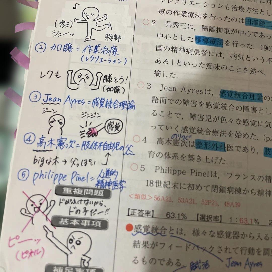 【QB2冊】理学療法士作業療法士共通問題➕OT専門問題